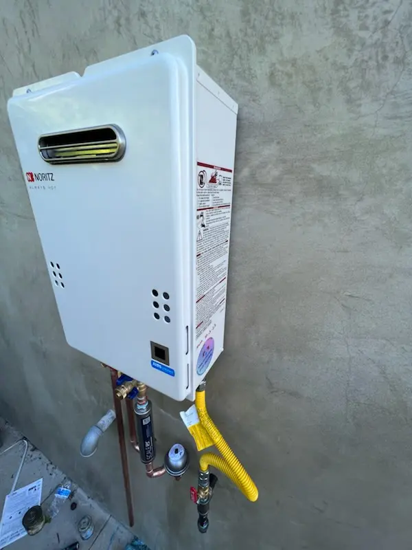 Tankless water heater installation for Pines Lake homes